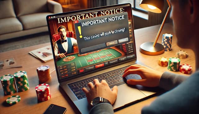 What to Do When Your Online Casino Shuts Down or Exits Your Market